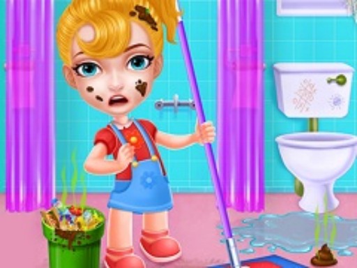 Keep Clean - House Cleaning Game online game
