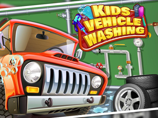 Kids Car Wash Garage for Boys online Racing game