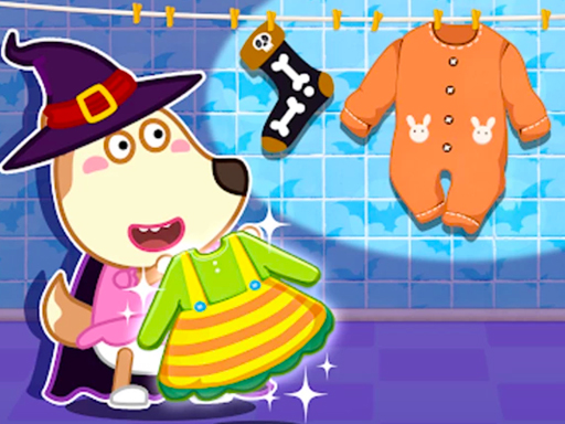 Kids Cleanup Yard online Girls game
