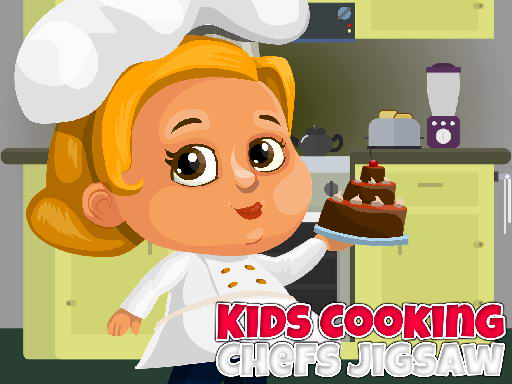 Kids Cooking Chefs Jigsaw online game