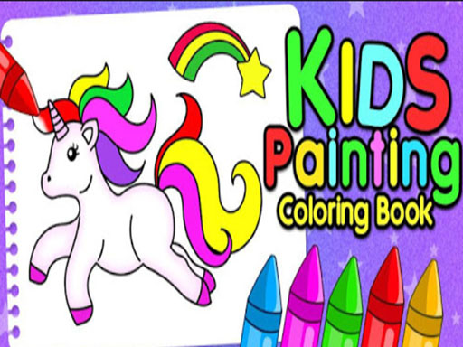 Kids Finger Painting Coloring online game