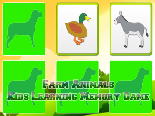 Kids Learning Farm Animals online game