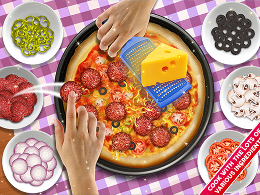 Kids Pizza Chef Cooking Game - Girls Cooking Game  online game