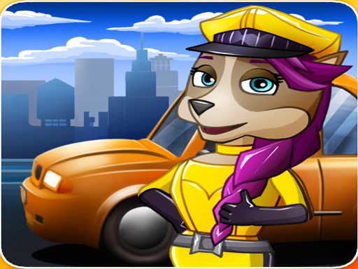 Kids racing. Puppy patrol online game