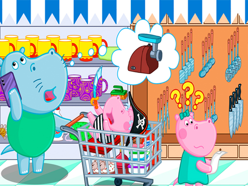 Kids Shoping online game