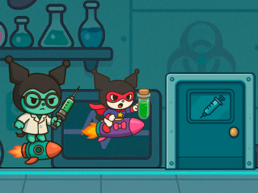 Kitty Kuro Lab Escape online game