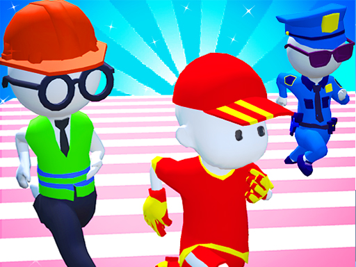 Knockout Fall Guys 3D Run - Royale Race online game