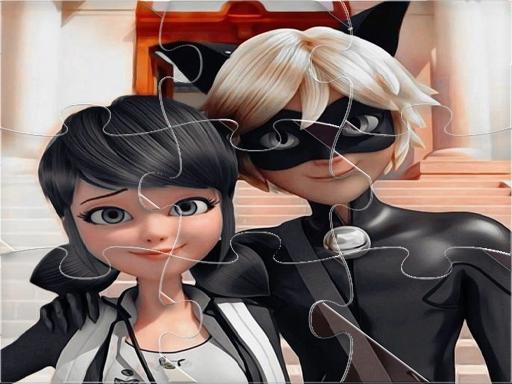 Ladybug & Cat Noir Jigsaw Puzzle online Puzzle game