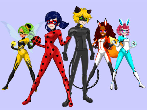 Ladybug & Cat Noir Maker online Girls game