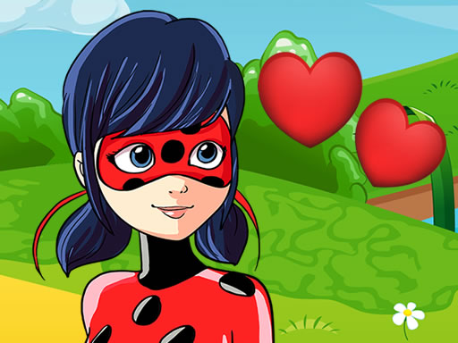 Ladybug Hidden Hearts online Puzzle game