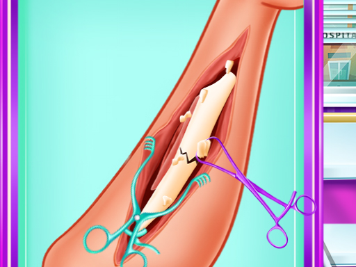 LADYBUG LEG SURGERY online game