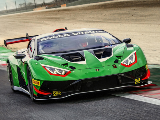 Lamborghini Huracan GT3 EVO2 Slide online game