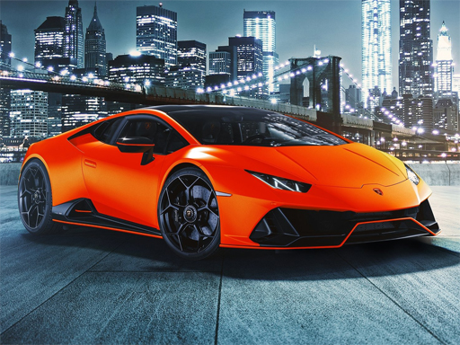 Lamborghini Luracan Evo Puzzle online game