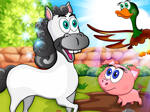 Learning Farm Animals: Educational Games For Kids online game