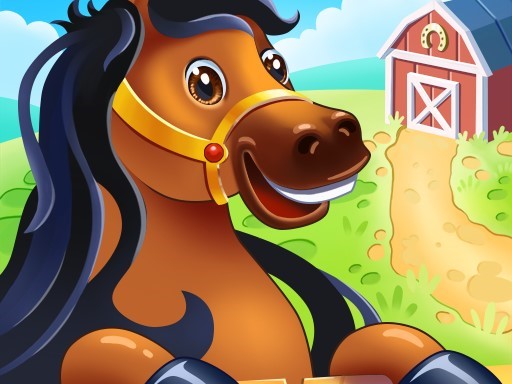 Learning farm animals Educational online game