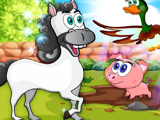 Learning Farm Animals Games For Kids online game