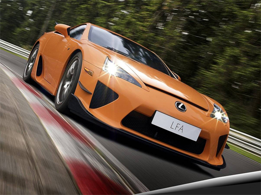 Lexus LFA Nurburgring Package Puzzle online game
