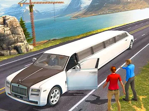 Limousine Taxi Driving Game online game