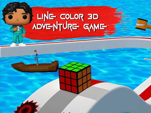 Line Color 3d Squid Game Color Adventure online game