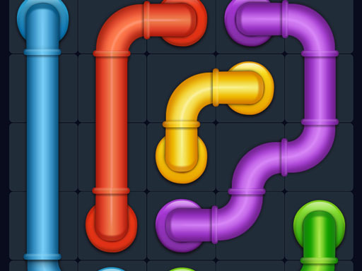 Line Puzzle : Pipe Art online Puzzle game