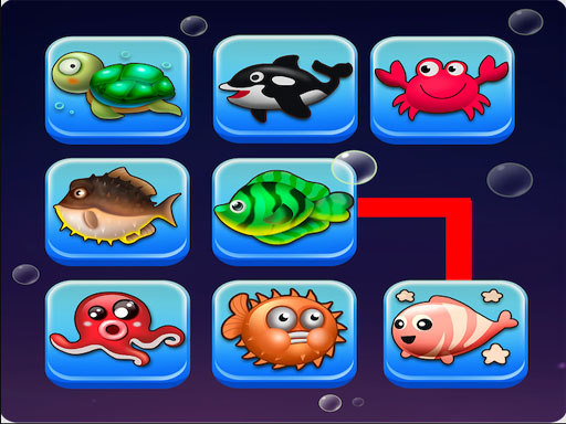 Link the Fish online Puzzle game