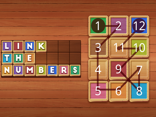 Link the numbers online Puzzle game