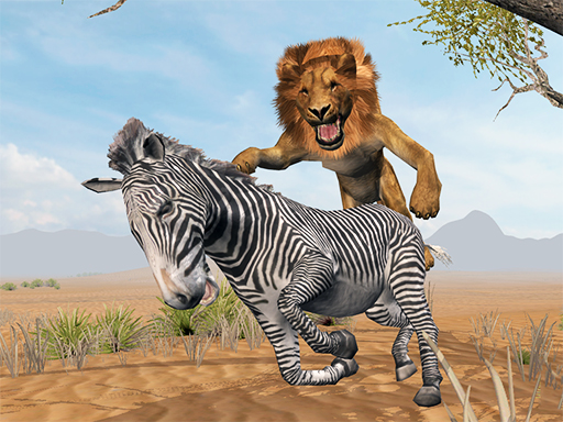 Lion King Simulator: Wildlife Animal Hunting online game