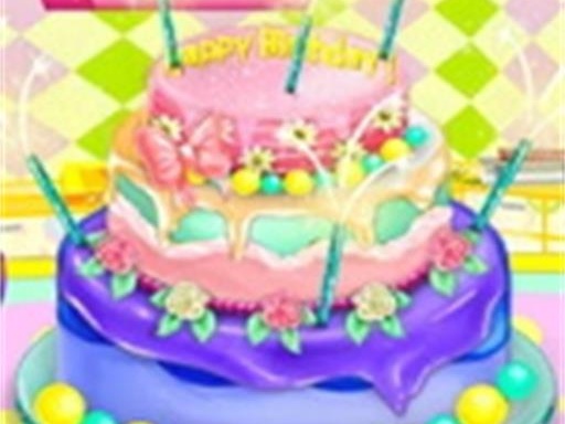 Little Girl Birthday Cake online game