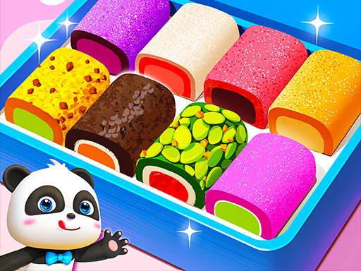 Little Panda Candy Shop online game
