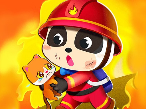 Little Panda Fireman online game