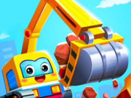 Little Panda Truck Team - Build The City online game