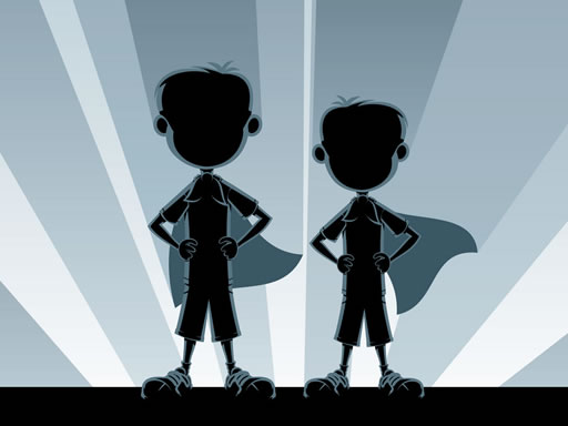 Little Superheroes Match 3 online game