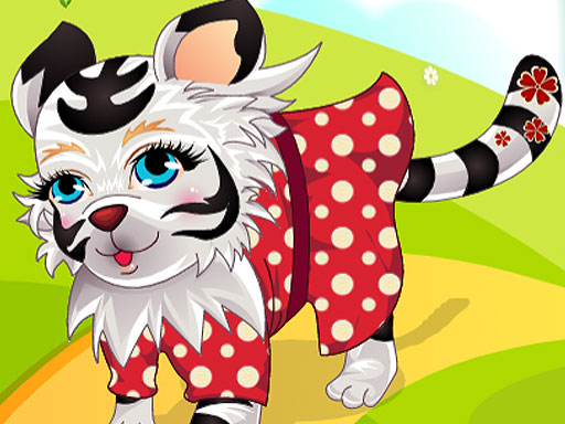 Little Tiger Dress Up online game