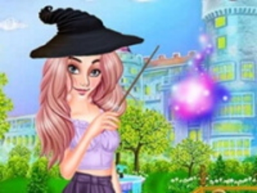 Little Witch New School Life online Girls game