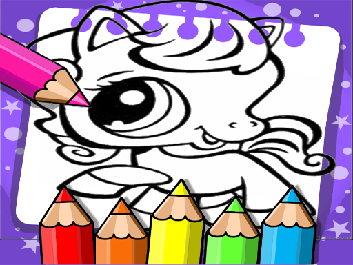 Littlest Pet Shop Coloring Book online Puzzle game