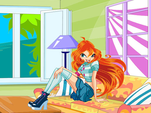 Living Room Decorate online Girls game