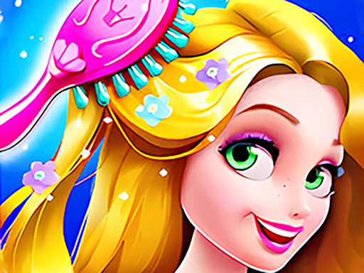 Long Hair Princess Salon online game