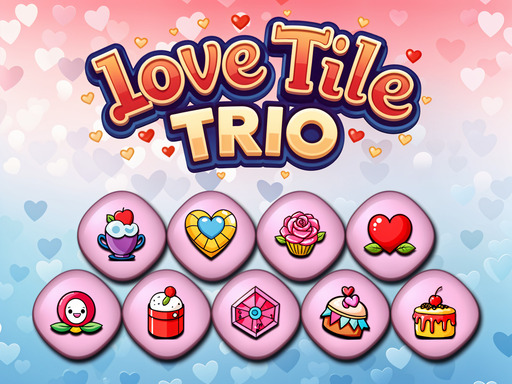 Love Tile Trio online Puzzle game