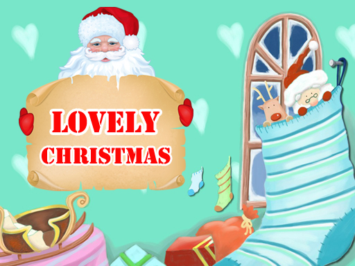 Lovely Christmas Slide online game