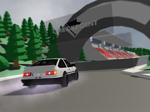 Low poly car racing online game