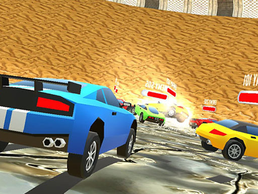 Low Poly Smash Cars online game