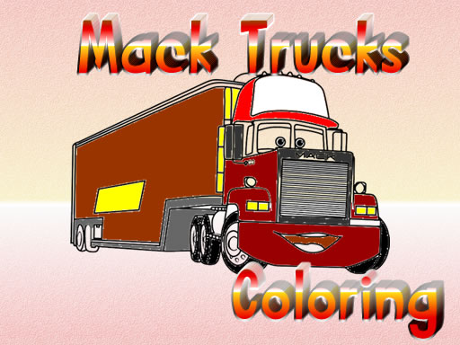 Mack Trucks Coloring online game