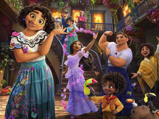 Madrigal Family Coloring online game