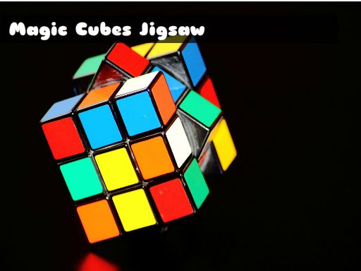 Magic Cubes Jigsaw online game