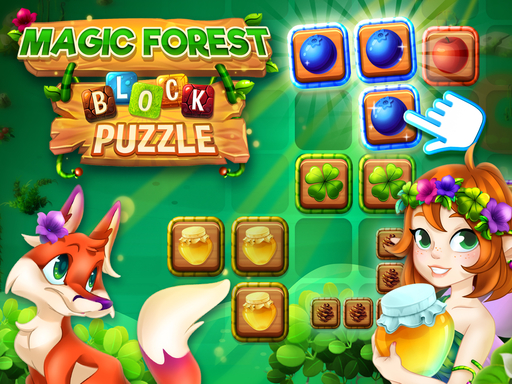 Magic Forest : Block Puzzle online game