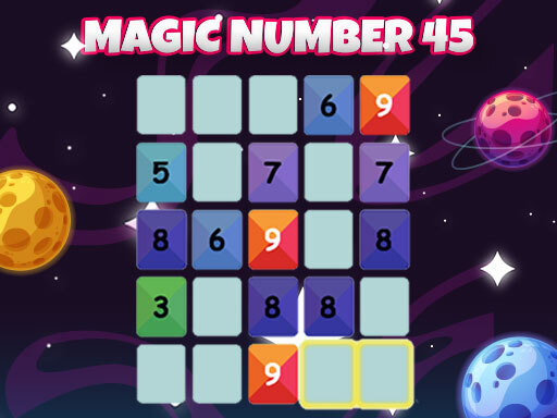 Magic Number 45 online Puzzle game