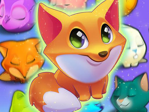 Magic pet Bubble Connect online game