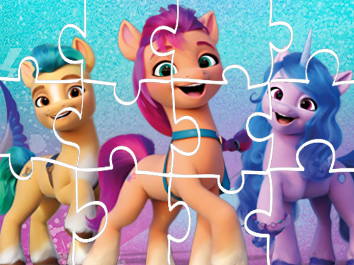 Magic Pony Jigsaw online Girls game