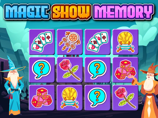Magic Show Memory online game