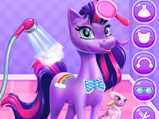 Magical Unicorn Grooming World online game